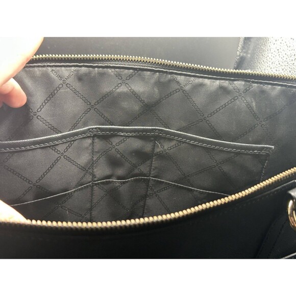 Michael Kors Nomad Large Top Zip Tote Black - Picture 5 of 5